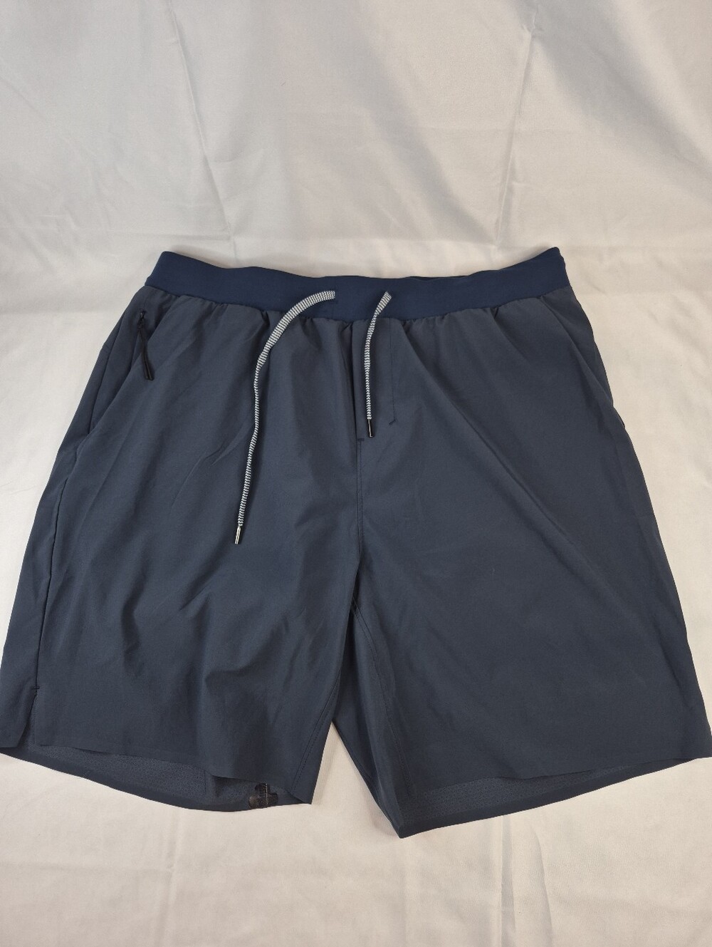 Rabbit Running Shorts Men's Large Blue Performance Athletic Lined Jogging Shorts